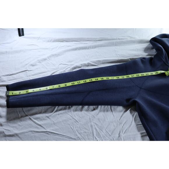 Nike Tech Full-Zip Hoodie Men’s Large Navy Blue – Water-Resistant Zipper Pockets - Picture 6 of 10